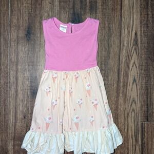 Floral Bouquet Flowey Dresses Size 3T Ricrac & Ruffles